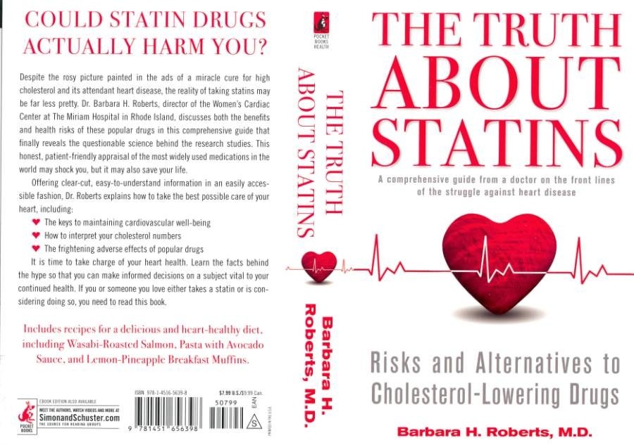 The cover of Dr. Barbara Roberts' book, "The Truth About Statins."
